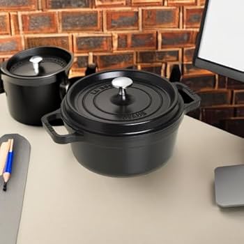 Amazon.com: STAUB Cast Iron Round Cocotte, Dutch Oven, 2.75-quart