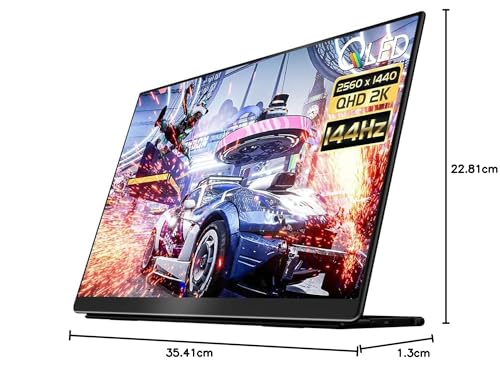 EHOMEWEI - モバイルモニター 144Hz 15.6インチ 2K LQG-156NW の評価