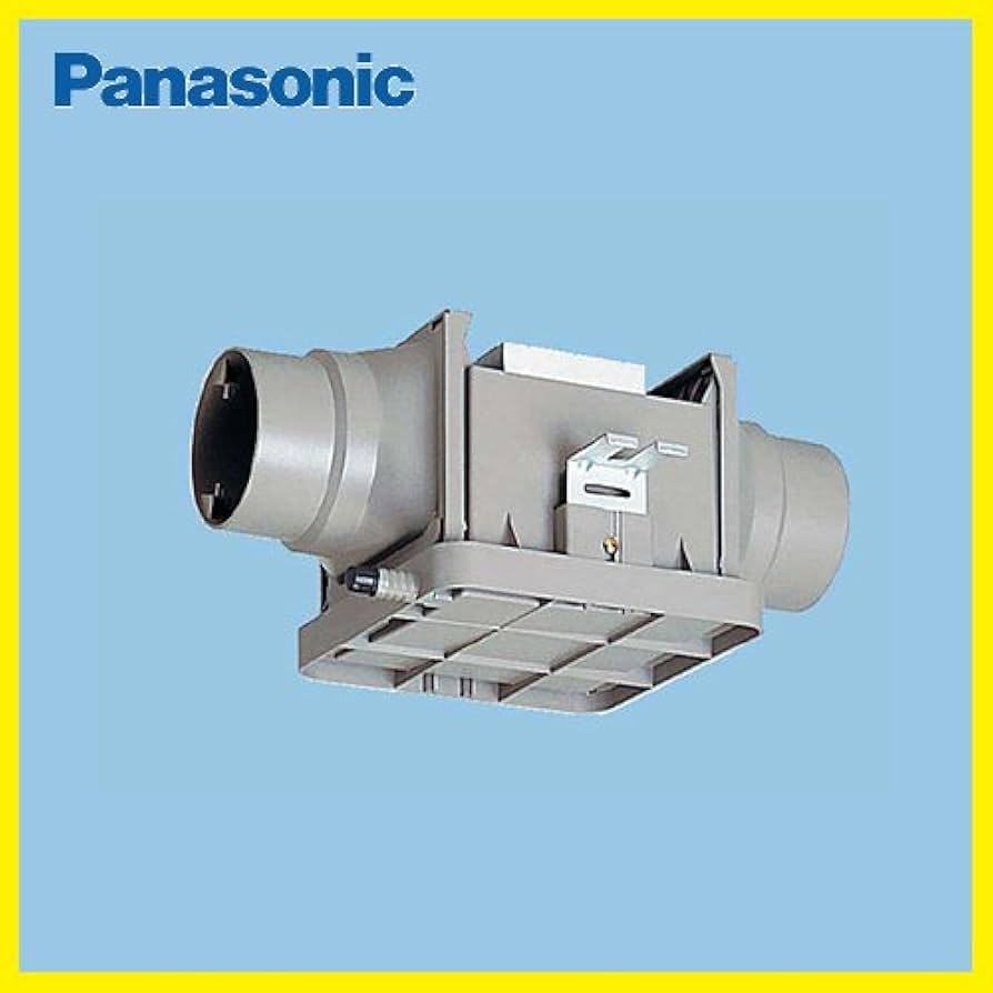 Amazon.co.jp: Panasonic 換気扇 FY-12DZC1BL 中間ダクトファン樹脂製
