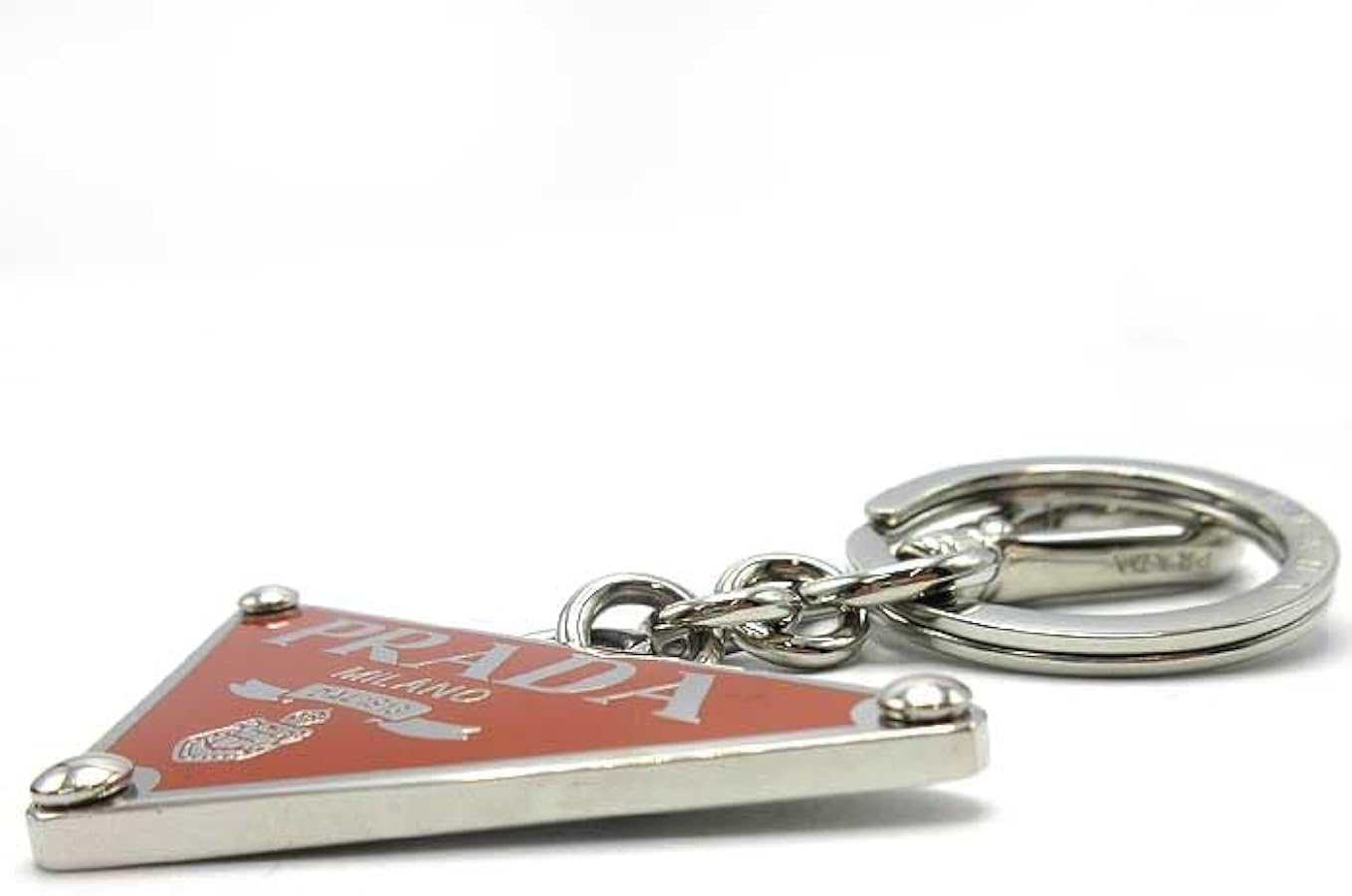 Amazon | [Prada] [プラダ] キーリング チャーム メタル