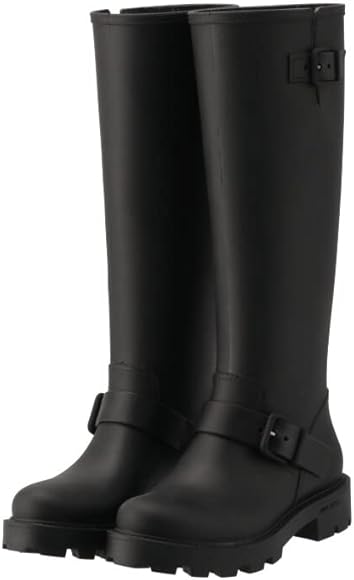 JIMMY CHOO レインブーツ YAEL FLAT JCロゴ