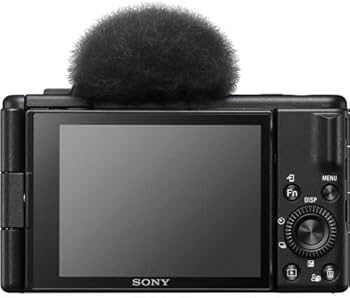 Amazon.com: Sony ZV-1F Vlogging Camera (Black) (ZV1FB) + Case +