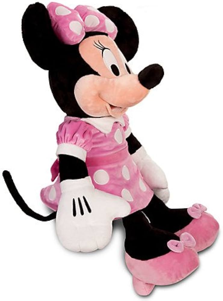 Amazon.co.jp: ミニーマウス ぬいぐるみ 大きい ラージサイズ 68.5cm