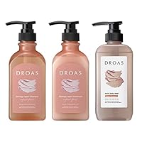 Amazon | DROAS ドロアス | シャンプー トリートメント ヘアマスク 3点