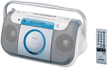Amazon.co.jp: SONY CDラジオカセットコーダー(ブルー) CFD-E100TV(L