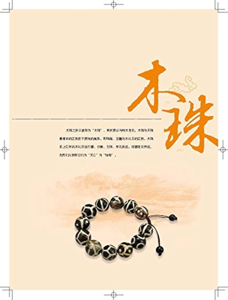 雪域の珍しい宝物:天珠 木珠 魔除け 中国語版書籍/雪域珍奇 天珠 木珠