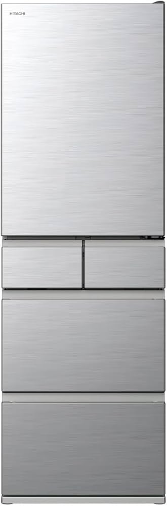 Amazon | 日立 冷蔵庫 幅60cm 470L シルバー R-HS47VL S 5ドア 左開き