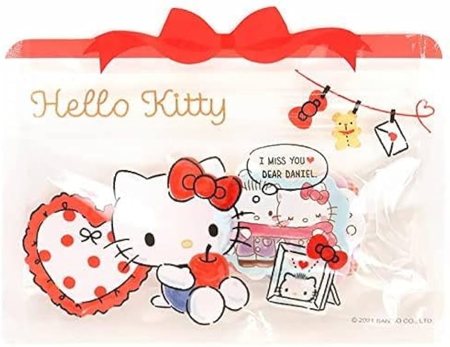 Amazon | ハローキティ ミニジッパーケース入りシール シールパック