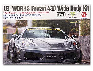Amazon | ホビーデザイン 1/24 フェラーリ 430 LB-ワークス ワイド