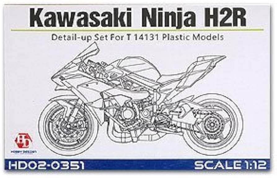 Amazon | Hobby Design 1/12 カワサキ ニンジャ H2R ディティール