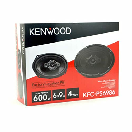 Amazon.com: Kenwood Kfc-PS6986-6 X9 4 Way Shelf Speakers 600 Watts