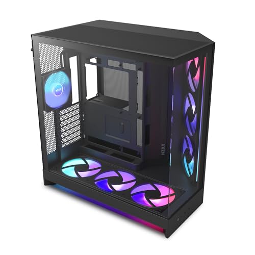 Amazon | NZXT H9 Flow RGB+ (2025) デュアルチャンバー RGBファン
