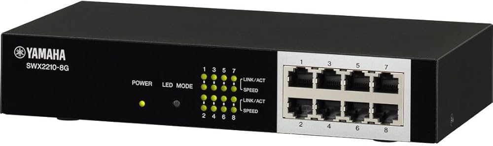 Amazon | ヤマハ スマート L2スイッチ SWX2210-8G | ヤマハ(YAMAHA