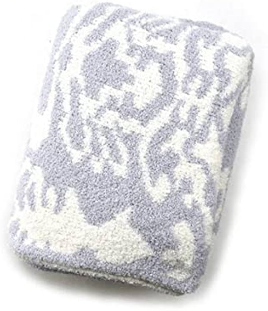 Amazon｜カシウエア ブランケット スロウ ダマスク ブルー ピンク