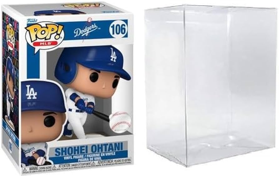 Amazon.com: Funko Pop! Shohei Ohtani Vinyl Figure #106 with