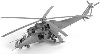 Amazon.com: Zvezda 7293 - Soviet Attack Helicopter MI-24V/VP HIND