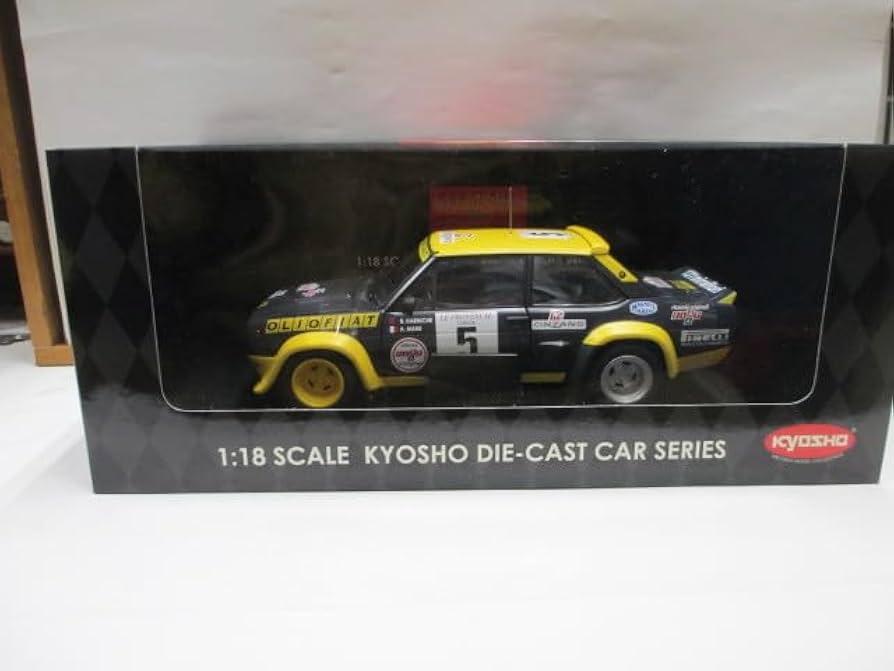 Amazon | 1/18 京商 フィアット 131 アバルト Tour de Corse 1977 no.5