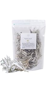 Amazon.co.jp: ホワイトセージ 浄化用 セージの葉 無農薬