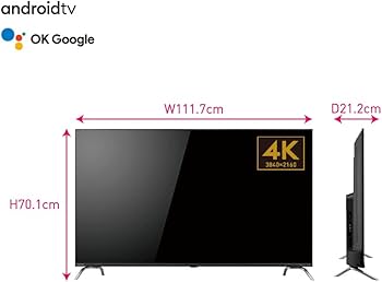 Amazon | オリオン 50型 4K対応 チューナーレス スマートテレビ