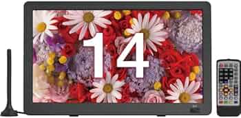 Amazon | TEES 14型ポータブルテレビ PTV-140-BK | ノーブランド品
