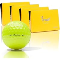 Amazon.co.jp: Trustトラストゴルフボール2026Aurora(オーロラ) 被ら