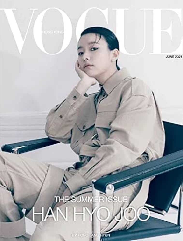 VOGUE Hong Kong Magazine June 2021 HAN HYO JOO Cover: VOGUE Hong
