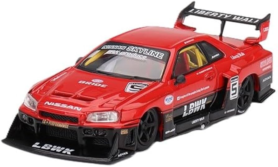 Amazon.com: Diecast Model Car Compatible with Mini GT 1:64 Nissan