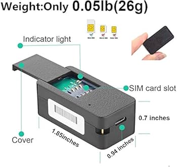 Amazon.co.jp: マイクロGPSトラッカー、ミニポータブルリアルタイム