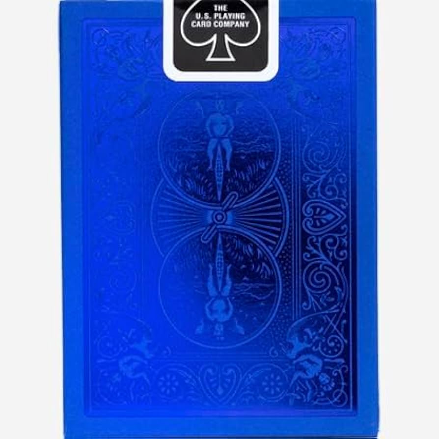 Amazon.co.jp: バイシクル メタリックブルー トランプ 青 Bicycle