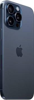 Amazon.com: Apple iPhone 15 Pro Max, 512GB, Blue Titanium