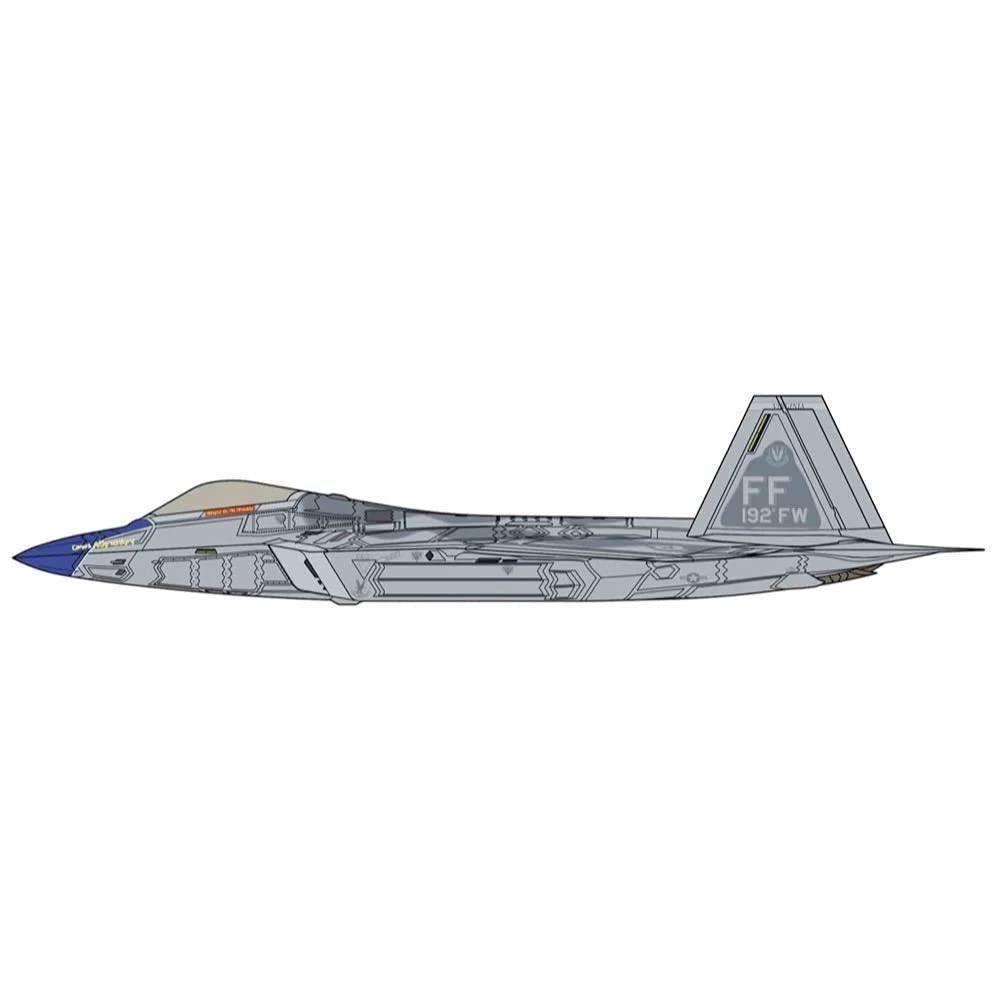 Amazon | ハセガワ 1/48 アメリカ空軍 F-22 ラプター ブルーノーズ