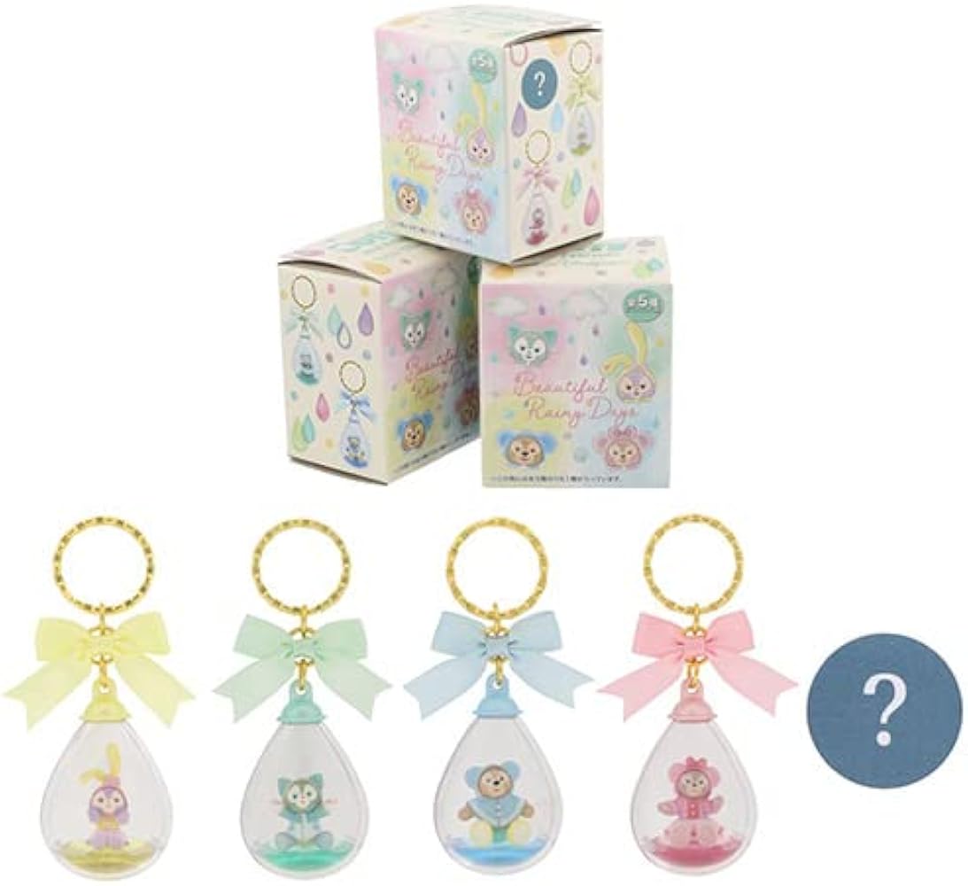 Amazon.co.jp: gaia80 ダッフィー＆フレンズ キーチェーン セット