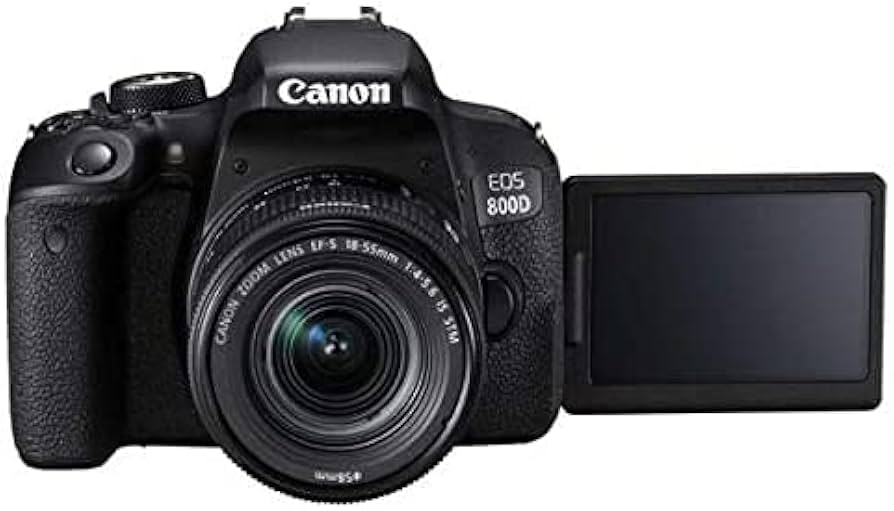 Amazon.com : Canon EOS Rebel 800D / T7i DSLR Camera with 18-55 4
