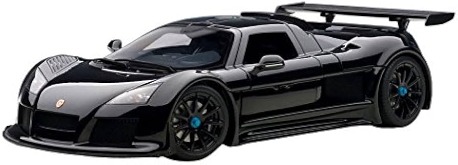 Amazon | AUTOart 1/18 グンペルト アポロ S (ブラック) | ミニカー