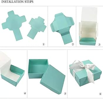 Amazon | Coloris(カラリス) ティファニーブルー ギフトボックス 30個