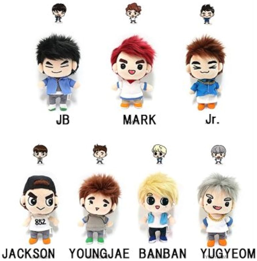 Amazon.co.jp: GOT7 GOTOON キャラクター人形 OFFICIAL GOODS got7