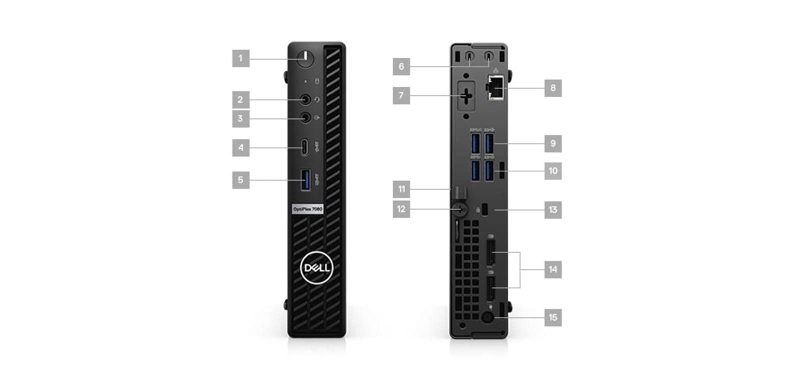 Amazon.com: Dell Optiplex 7080 Micro Tower Desktop | Core i5