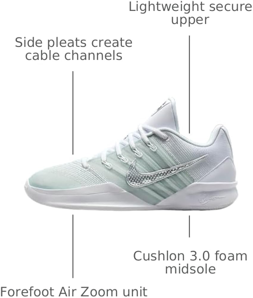 Amazon.com | Nike Sabrina 3 Basketball Shoes (White/Mint Foam