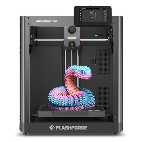Amazon | FLASHFORGE Adventurer 5M 3Dプリンター、完全自動レベリング