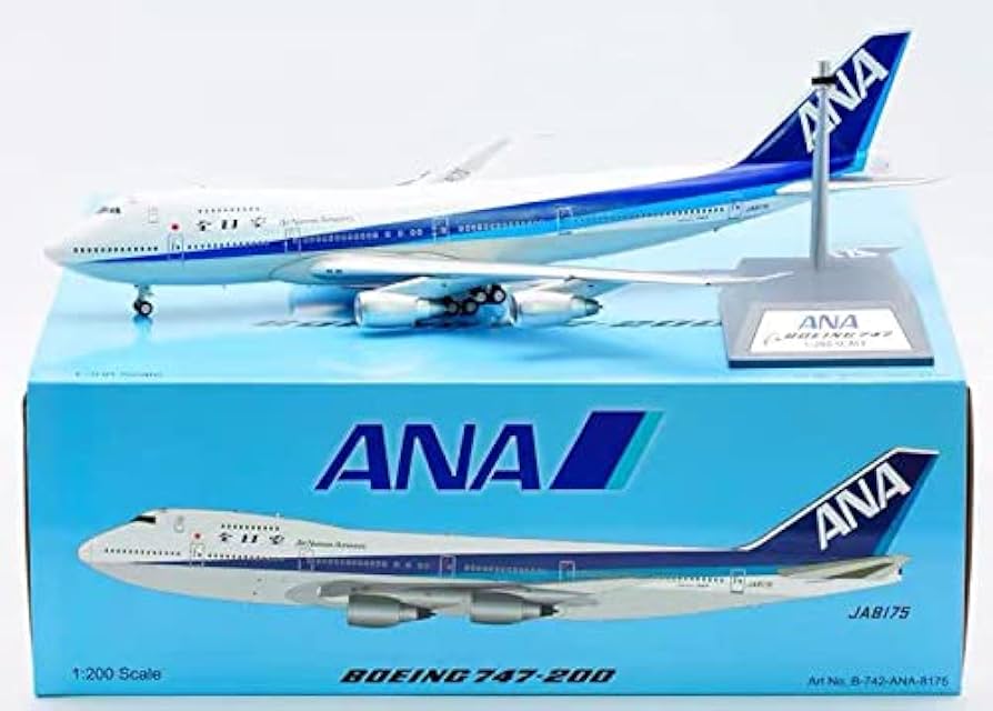 Amazon.co.jp: @ANA B747-200 JA8175 1 200ジェット : おもちゃ