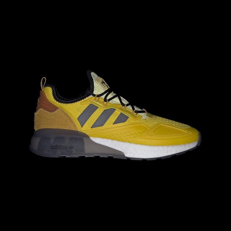 Amazon.com | adidas Ninja ZX 2K Boost Shoes Men's, Yellow, Size