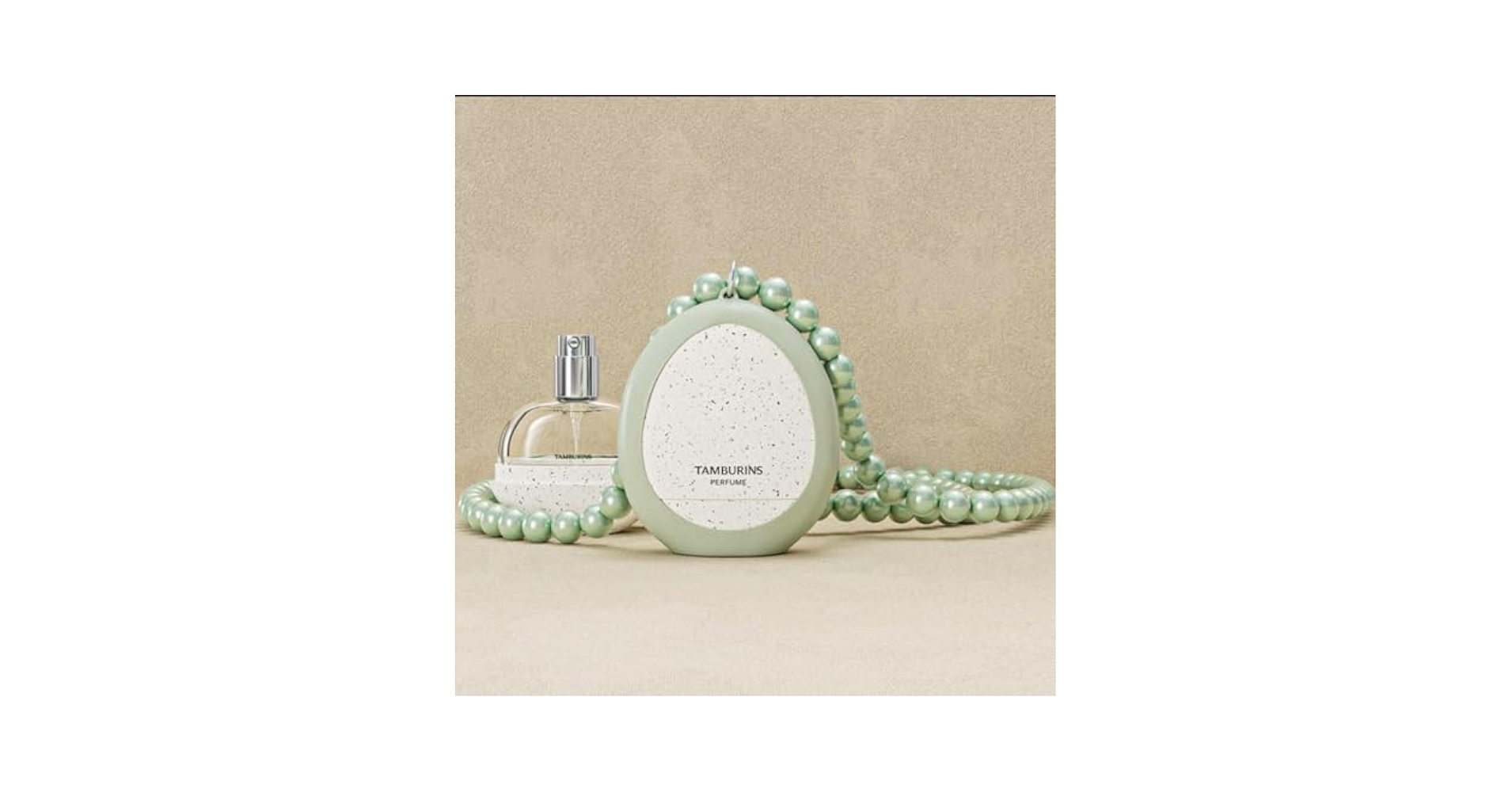 TAMBURINS タンバリンズ エッグパフューム パールケース 香水 ケース