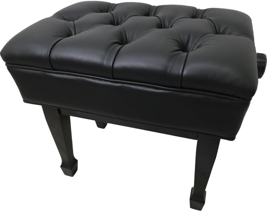 Amazon.co.jp: コンサート ピアノ椅子【塩ビレザー張り】G【耐久試験