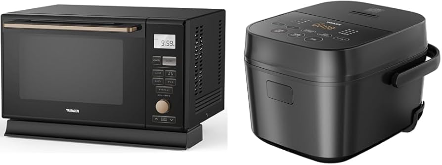 Amazon | 【セット買い】[山善] スチームオーブンレンジ 25L