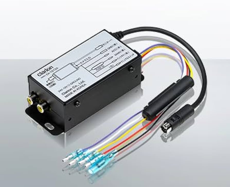 Amazon.co.jp: クラリオン EA1812A カメラ電源分配BOX : 車＆バイク