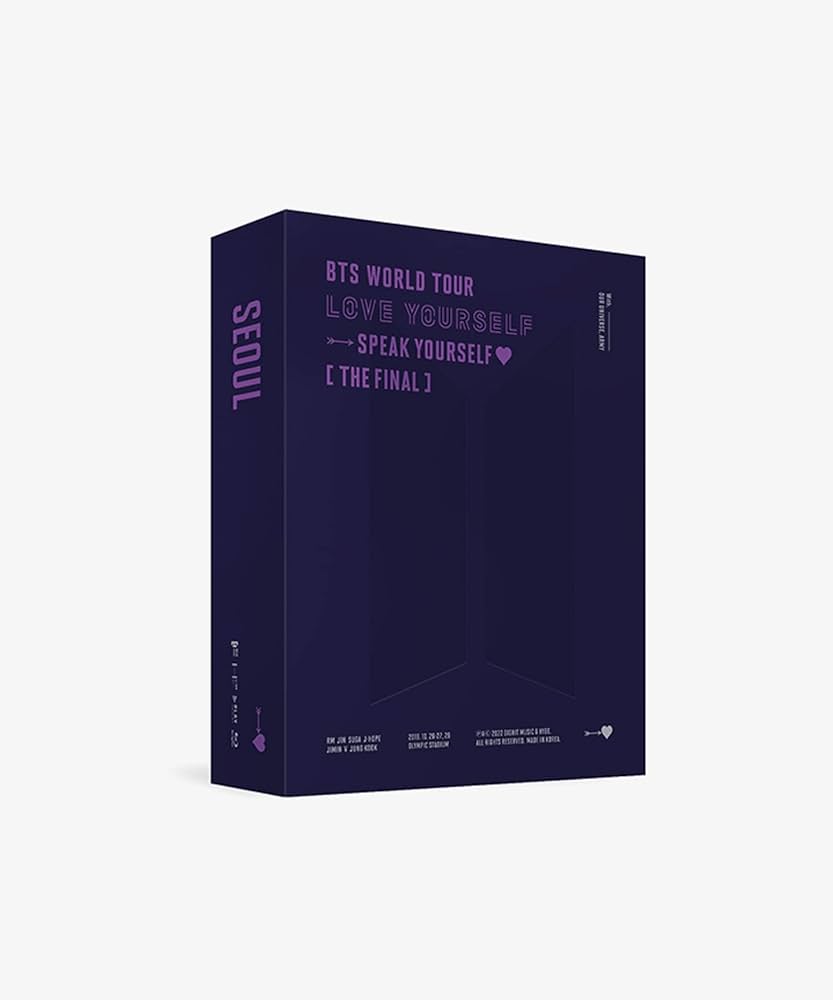 Amazon.co.jp | BTS WORLD TOUR 'LOVE YOURSELF : SPEAK YOURSELF