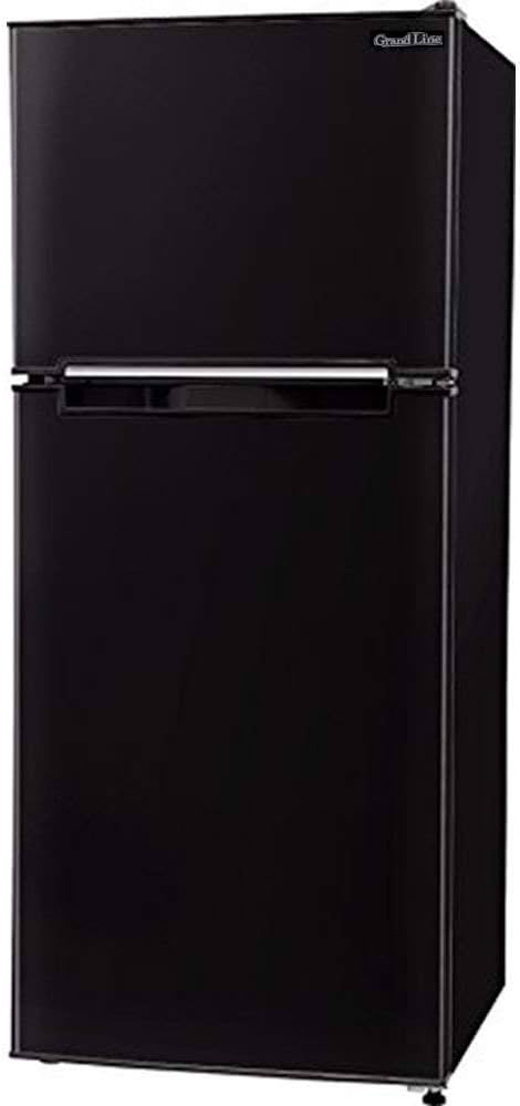 Amazon | Grand-Line 冷蔵庫 118L 2ドア 冷凍冷蔵庫 ブラック AR