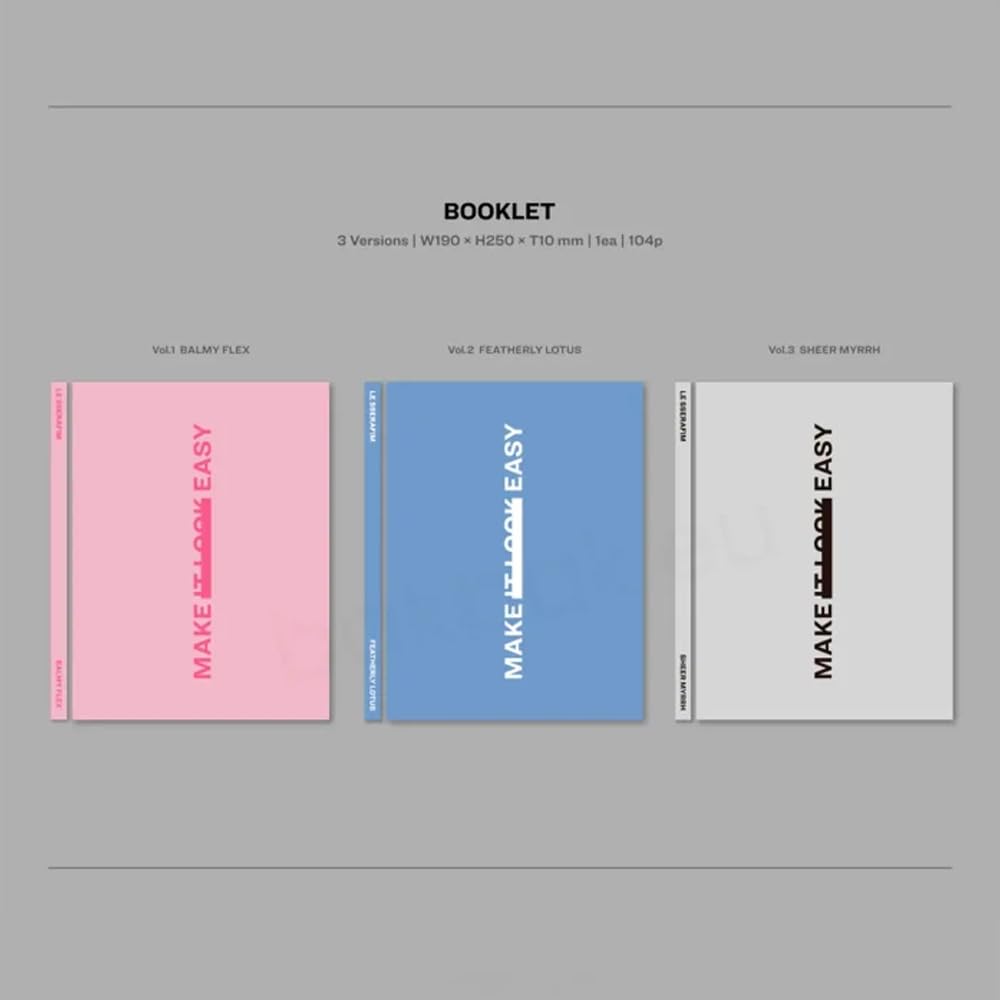 Amazon.com: LE SSERAFIM EASY 3rd Mini Album (Vol.2)