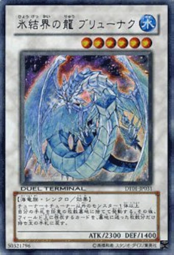 Amazon.co.jp: 遊戯王カード 氷結界の龍 ブリューナク / シンクロ覚醒