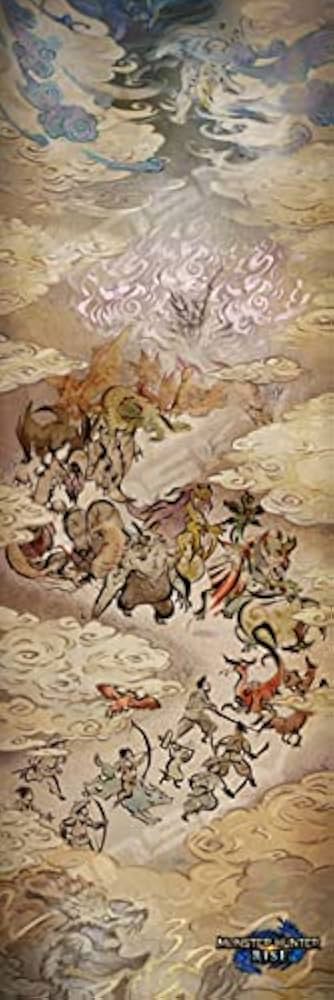 Amazon | ジグソーパズル 950ピース モンスターハンターライズ 百竜